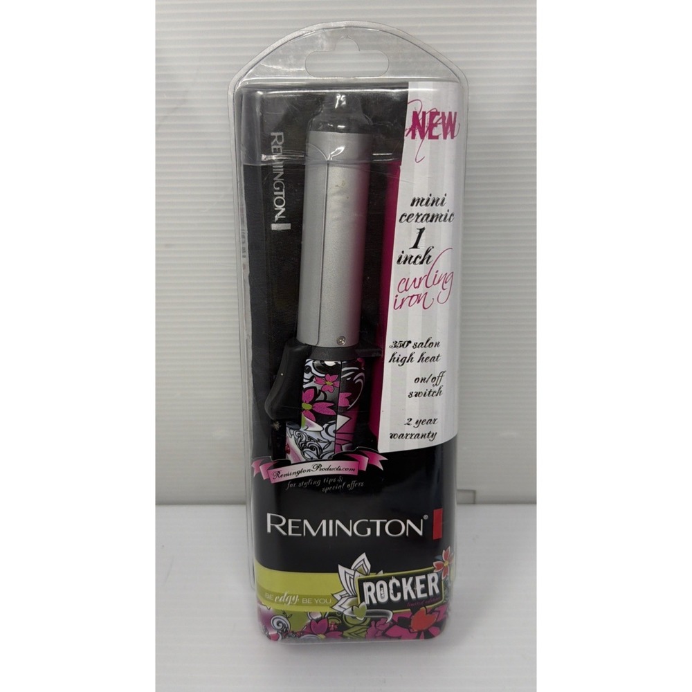 Remington Rocker Mini Ceramic Crimper Salon Limited Edition NEW SEALED